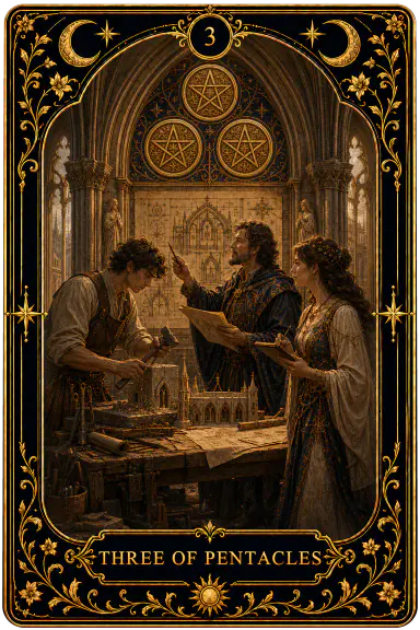 Three of Pentacles